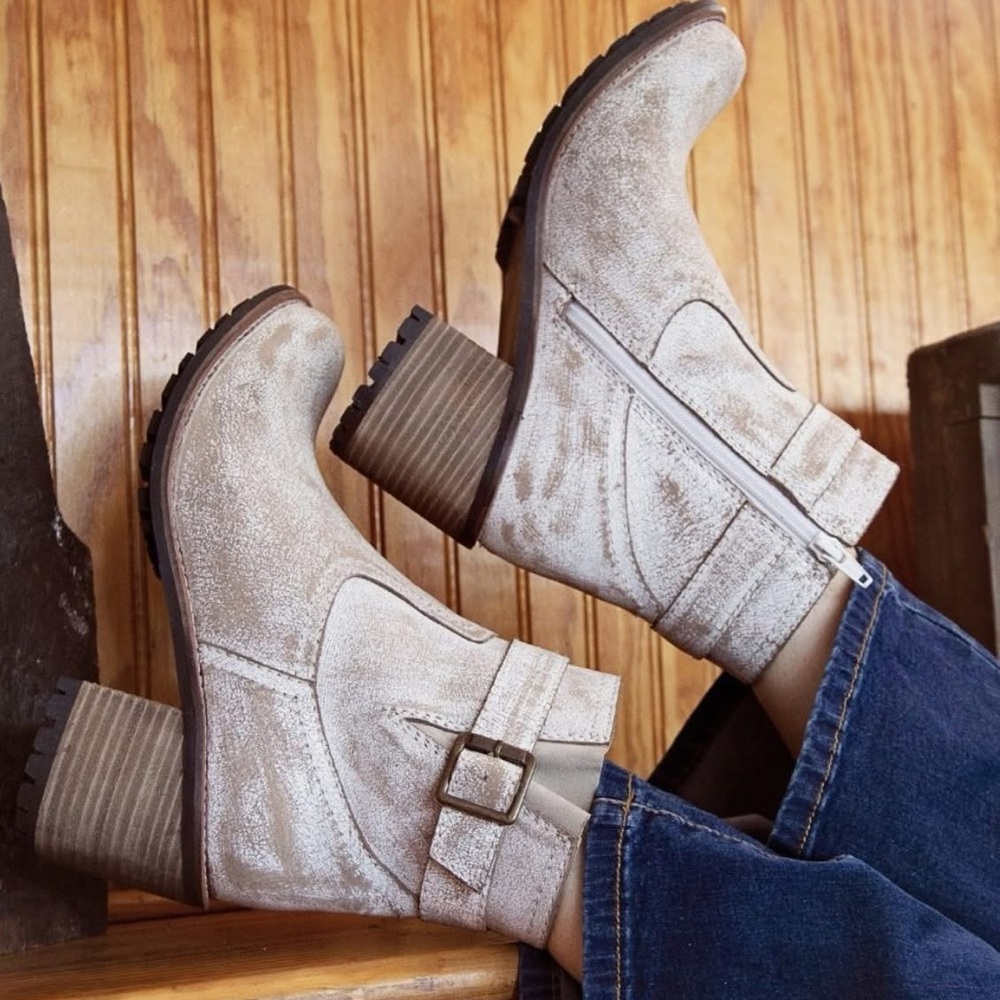 Diba True Leather Booties